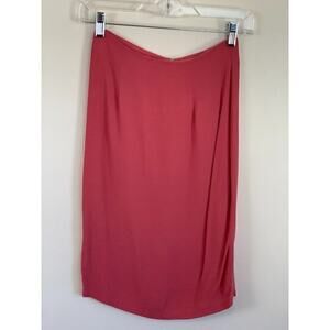 Reformation Pencil Skirt 0 XS Pink 23" Classic Feminine Romantic